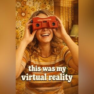 Vintage View-Master lot incl red viewer and assorted GAF/View-Master w 18 Reels